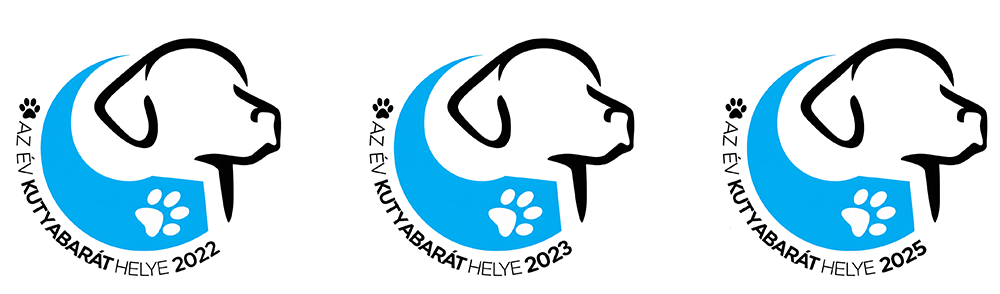 Az Év Kutyabarát Helye – 2022, 2023 és 2025 jelvények