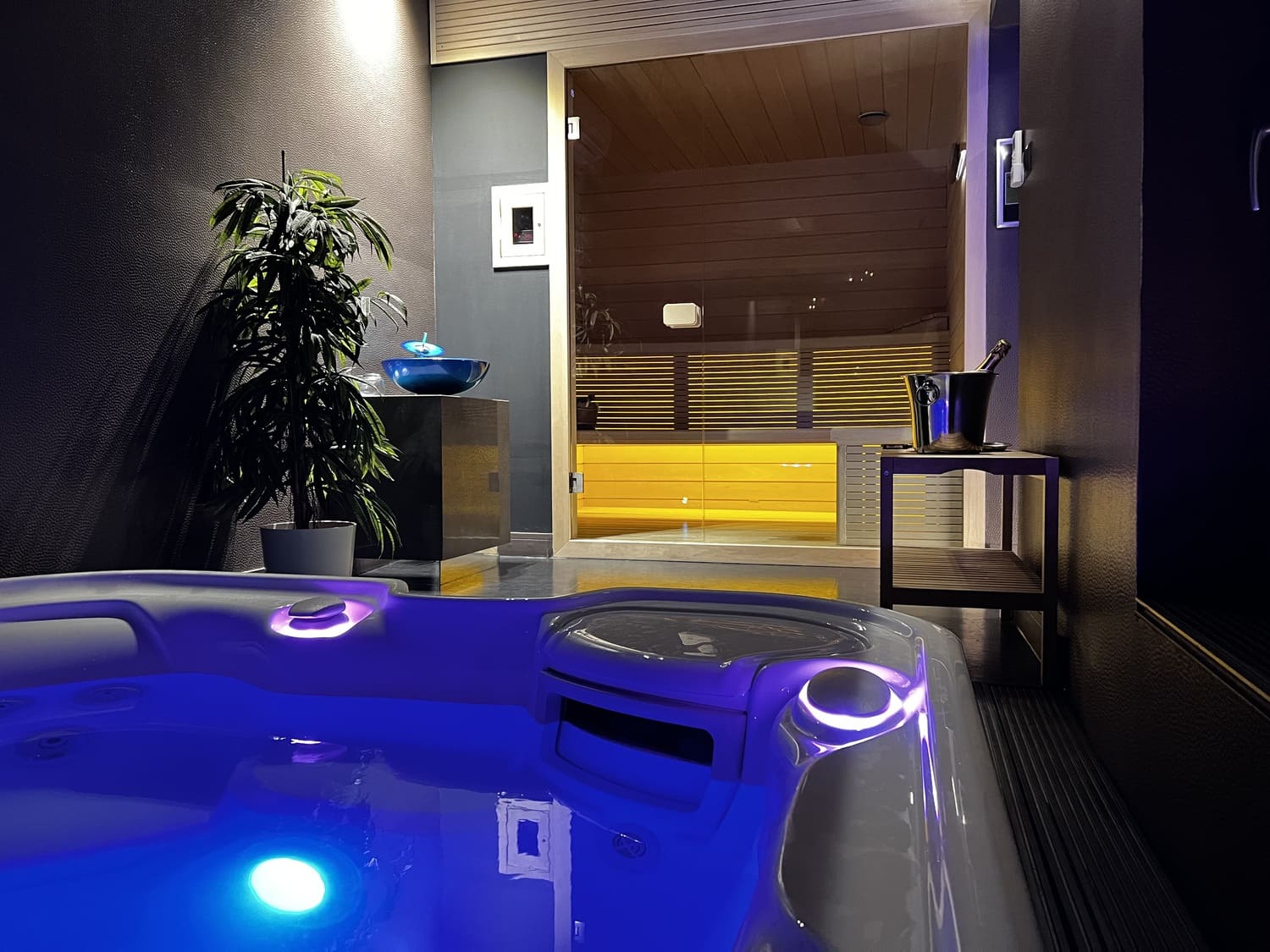 Privát spa a Margaréta Gardenben